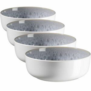 Mäser Lunaria Grey mély tányérkészlet, 18 cm, 4 db, szürke kép