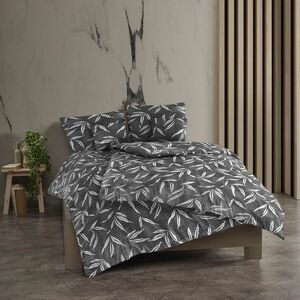 Kvalitex Pamut ágynemő Osaka szürke, 220 x 200 cm, 2x 70 x 90 cm, 220 x 200 cm, 2 db 70 x 90 cm kép