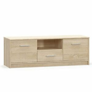 TEYO 2D1S TV-állvány, sonoma tölgy, világosbarna kép