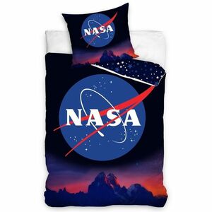 NASA Polar Lights pamut ágynemétel, 140 x 200 cm, 70 x 90 cm kép