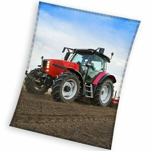 Carbotex Gyermek takaró Traktor a mezőn, 130 x 160cm kép