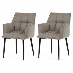 DCH-J2139 LAN2 étkezőszék szett, 2 db, bézs kép