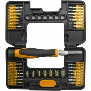 Fieldmann FDS 1022-36R csavarhúzó készletbitekkel, 36 db kép