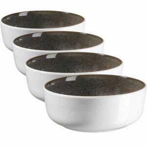 Mäser Lunaria Brown tálkészlet, 15, 5 cm, 4 db, barna, 15, 5 cm kép