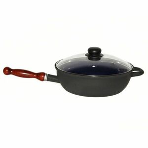 Sfinx Smalted pan with lid and wooden handle BSE, 26 cm, 2.8 l kép