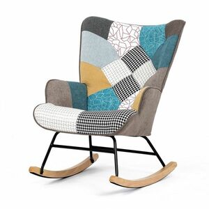 PW2 hintaszék, patchwork kép