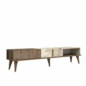Milan White Marble TV-állvány, bézs kép