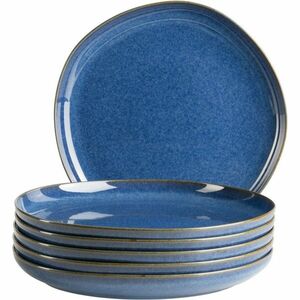 Mäser Cordelia Royal Blue sekély tányérkészlet, 27cm, 6 db, sötétkék kép