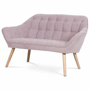 Kétüléses kanapé AK-322 PINK2, rózsaszín, világos rózsaszín kép