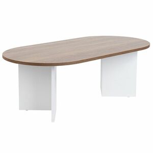 Konferenciaasztal Sable Walnut White, színes kép