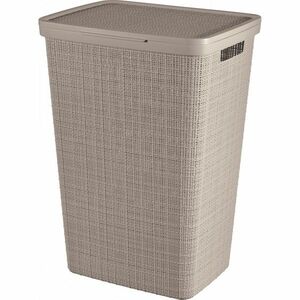 Curver szennyeskosár Jute 58 l, taupe, taupe kép