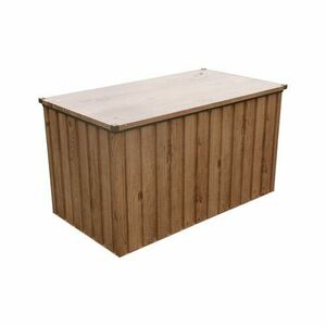 Duramax kerti tárolódoboz barna, 134 x 74 cm kép
