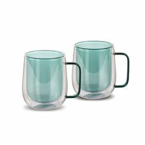 Lamart LT9124 2 részes Tea Vaso pohárkészlet, 250ml, zöld, zöld kép