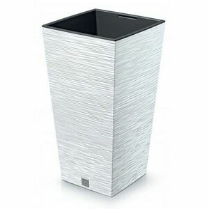 FURU SQUARE virágtartó 29, 5 cm, fehér, fehér, 29, 5 cm kép