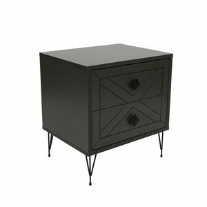 Luna Anthracite éjjeliszekrény, antracit kép
