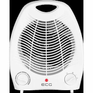 ECG TV 3030 Heat R White meleglevegő ventilátor, fehér, fehér kép