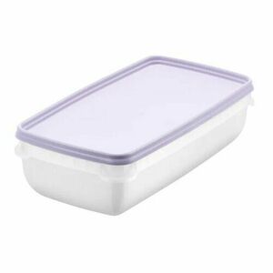 SmartStore Műanyag dobozok szett Freezer 2 db, levendula, 1200 ml, 1200 ml kép