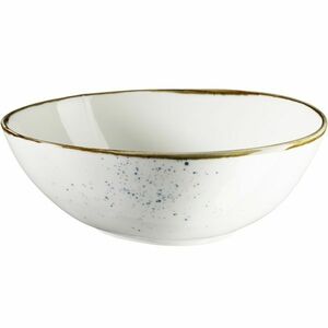 Mäser Ovális tál Pintar White kék pöttyös 22 x 19cm, kék, L kép