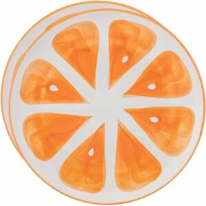 Altom Tropicana kerámia tányérkészlet narancs 20 cm, 2 db, narancssárga kép