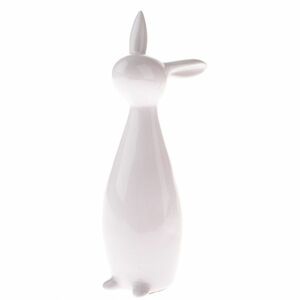 Porcelán nyuszi Twinkie fehér, 11 x 24 cm kép