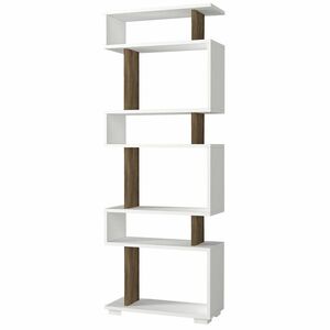 Blok White Walnut könyvtár, barna kép