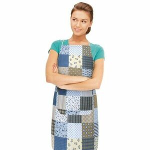 Bellatex Adéla Patchwork kötény kék, 67 x 84 cm kép