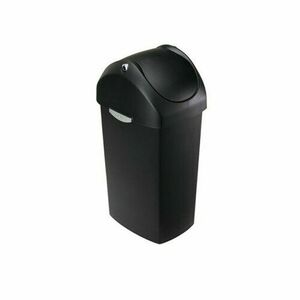 Simplehuman szemetes, 60 l, fekete, fekete, 60 l kép