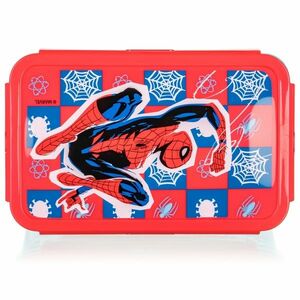 Vetro-plus SPIDERMAN műanyag légmentesen záródódoboz 1, 19 l, piros kép