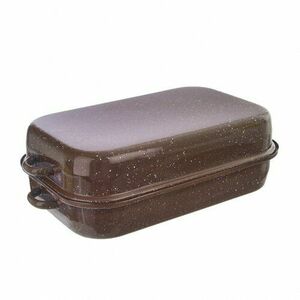 Orion BROWN zománcozott tepsi, 42, 5 x 27, 5 cm, XL kép