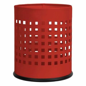 Alda Officer perforált szemetes 7 l, piros, piros, 7 l kép