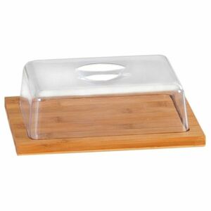 Kesper 58643 Bambusz vágódeszka fedéllel, 25 x 20x 8 cm kép