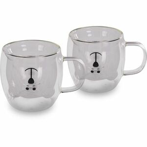 Lamart LT9125 2 részes Bear Vaso pohárkészlet, 250ml, átlátszó kép