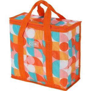 Retro kocka hűtőtáska 16 l, narancssárga, narancssárga kép