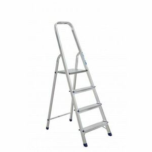 Alumet AM 704 Alumínium egyoldalas lépcsőfokok, 3plusz 1, 4 fok, 81 cm kép