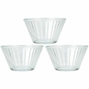 EH Stripes üvegtál készlet, 3 db, 300 ml kép