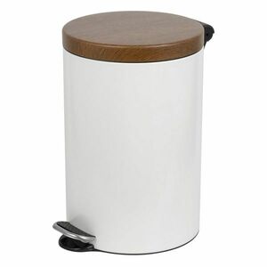 Alda Pedálos szemetes Sherwood Freedom Fresh 12 l, fehér, fehér, 12 l kép