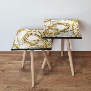 2SHP Beige kisasztal szett, 2 db, bézs kép