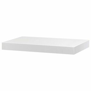 Fali polc P-023 WT2 fehér matt, 40 x 24 x 4 cm, fehér kép