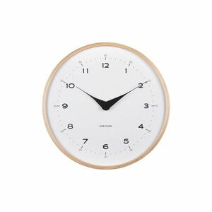 Karlsson 5995WH design falióra, fehér, átmérő 30cm kép