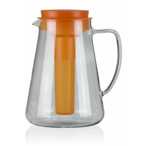 Tescoma Teo 2, 5 l szűrővel és hűtővel ellátottkancsó, narancssárga, narancssárga kép