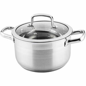 Lamart LTSS2212 Prestige rozsdamentes acél edény fedéllel, 22 x 12, 5 cm kép