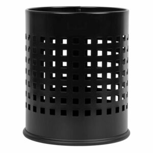 Alda Officer perforált szemetes 7 l, fekete, fekete, 7 l kép