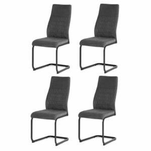 DCL-X7018 GREY2 étkezőszék szett, 4 db, szürke kép