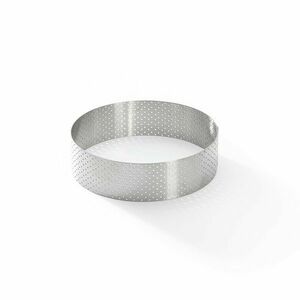 De Buyer 3098.05 perforált torta körkeret 12, 5 cm, rozsdamentes acél kép