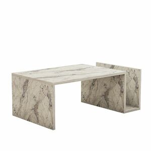 Memo Freesia Marble konferenciaasztal, krém kép