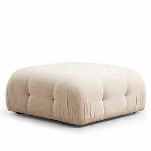 Bubble Pouffe Cream Bouclette zsámoly, krém kép