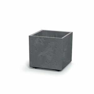 SIERRA SQUARE BETON EFFECT virágtartó 38, 5 cm, szürke, szürke, M kép