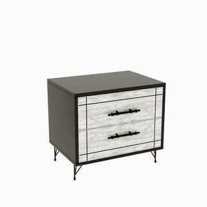 Éjjelis szekrény Night Light Grey, szürke kép