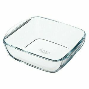 Pyrex Üveg sütőtál, négyzet alakú, 2, 2 l, 25 x 22x 7 cm kép