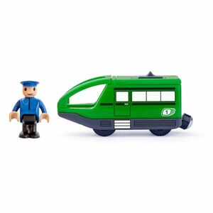 Woody Modern elektrická mašinka k vláčkodráze, zelená kép